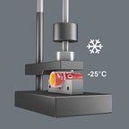 Wera 05004970001 8100 SB VDE 1 Zyklop Knarrensatz, Isoliert, Umschalthebel, 17-teilig, 3/8 Zoll