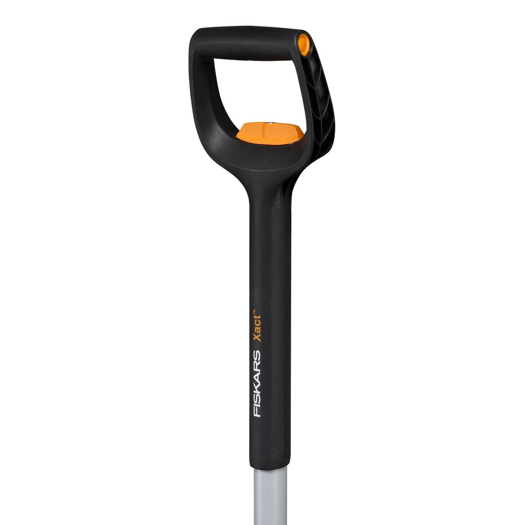 Fiskars Teleskop-Spatengabel für Harte, steinige Böden, Mit 4 Zinken, Länge 1,10 m bis 1,30 m, Hochwertiger Borstahl, Schwarz/Silber, SmartFit, 1070717