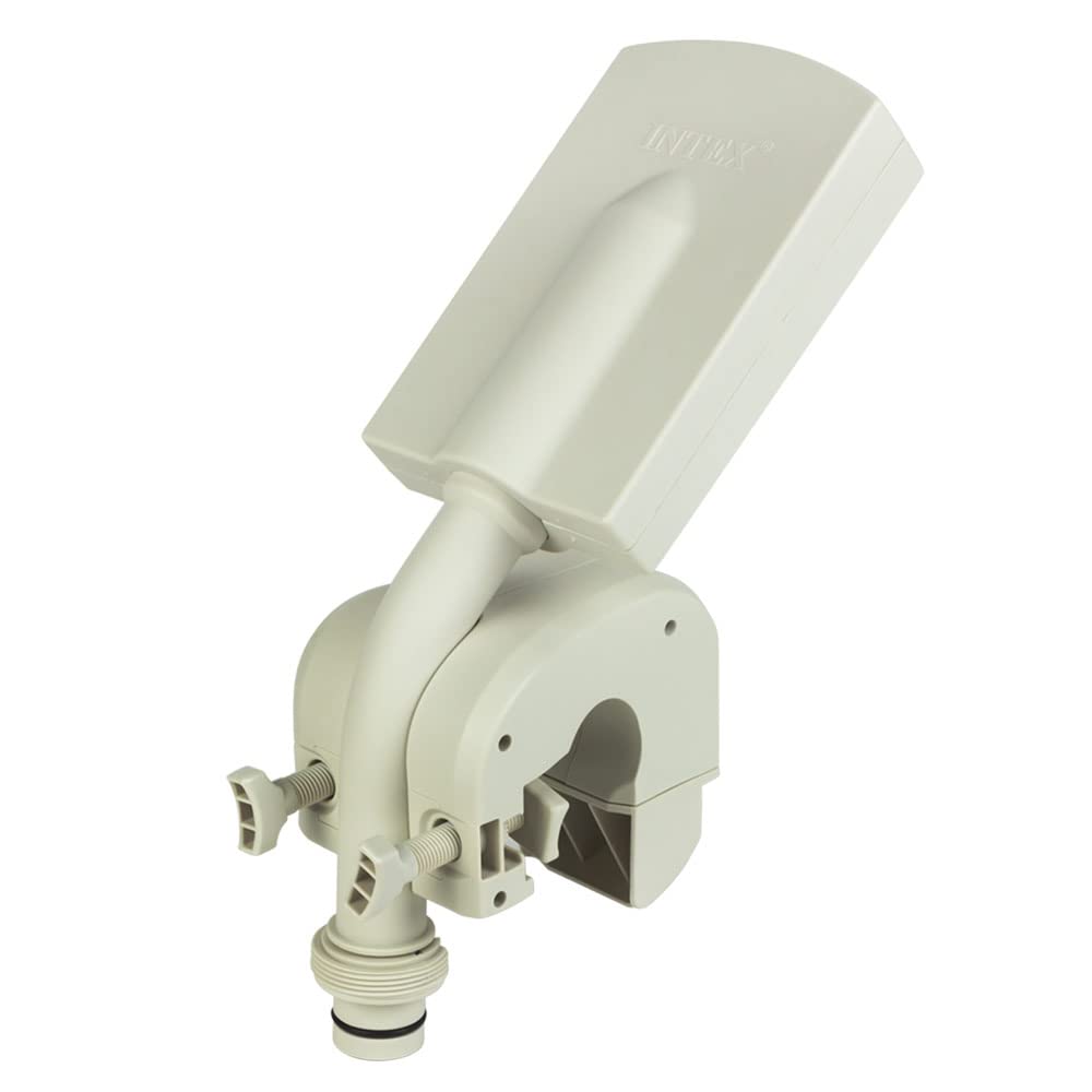 Intex 28089 – Sprühgerät mit mehrfarbiger LED für Prisma/Ultra XTR Frame Pools, Weiß, 3785–12112 l/h