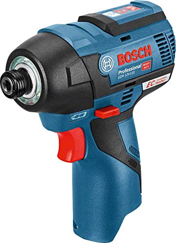 Bosch Professional 12V System Akku Drehschlagschrauber GDR 12V-110 (inkl. Einlage Zubehör, Einlage, L-BOXX, ohne Akku/ Ladegerät)