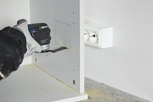 Bosch Professional 5x Tauchsägeblatt AIZ 32 APB Wood and Metal (für Holz und Metall, 50 x 32 mm, Zubehör Multifunktionswerkzeug)