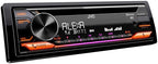 JVC KD-DB622BT CD-Autoradio mit DAB+ und Bluetooth Freisprecheinrichtung (Soundprozessor, USB, AUX-In, Spotify Control, 4 x 50 Watt, rote Tastenbeleuchtung, Ohne Antenne)