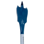 BOSCH Daredevil DSB5010 Standard Spaten-Bit-Set mit Vollkegelgewinde und Spurritze, Blau, 10-teilig