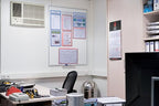 FRANKEN Magnetisches Whiteboard 200 x 100 cm, Magnettafel mit lackierter Stahl-Oberfläche, Schreibtafel inkl. FRANKEN Marker & Ablageschale, Für Büro, Home Office & Schule, Aluminiumrahmen, X-tra!Line