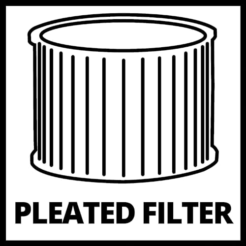 Einhell Wet Dry Vacuum Cleaner TC-VC 1930 SA 1,500 W, 30 L, Blower Connection, Cable Holder, Accessory Holder, Includes Combination Nozzle Carpeted/Smooth Floors, Crevice Nozzle, Plastic Hose 2.5 m