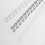 GBC 445516 MultiBind Drahtbinderücken, 10mm, silber, 100 Stück