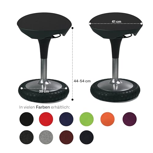 Topstar Bürohocker Sitness 20 schwarz