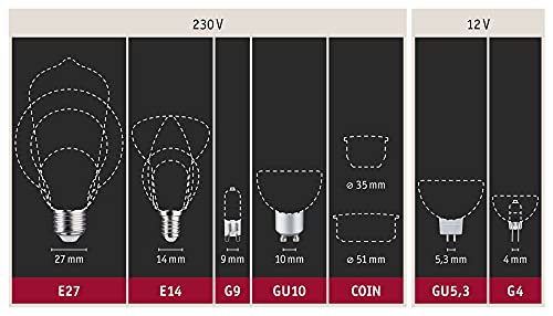 Paulmann EBL Choose 3er Coin Set Easy-Dim LED 3x6,