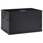 vidaXL 6U Netzwerkschrank Wandmontage Abnehmbare Seitenteile Serverschrank Wandschrank Schrank Wandgehäuse 19" IP20 600x450x350mm 70kg