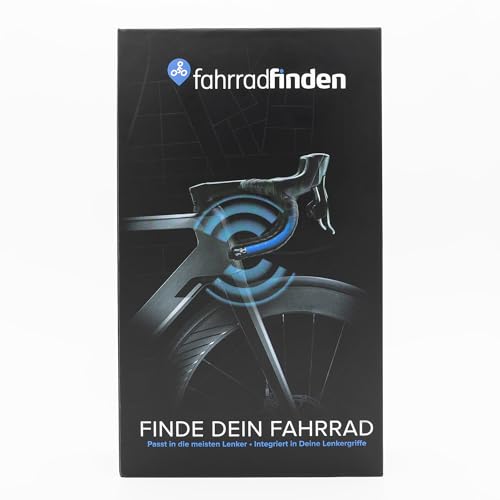 FahrradFinden von BikeFinder - GPS Fahrrad Tracker, im Lenker Versteckt, Fahrrad Ortungsgerät, Anti-Diebstahl, Diebstahlschutz, SIM Karte inkl. - ABO Erforderlich