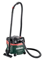 metabo Allessauger ASA 20 L PC -1200 W, 20 l Behälter, Staubklasse L - Nass-/Trockensauger mit integrierte Filterabreinigung, Gerätesteckdose, Antistatik, Mobil - 5,5 m Kabellänge