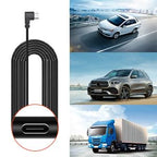 REDTIGER Dashcam Multi-Size Hardwire-Kit mit doppelter Kontrollleuchte, USB-C-Netzanschluss, inklusive 4 Arten von Sicherungs-Adaptern, 24-Stunden-Parküberwachung mit Niederspannungsschutz