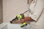 RYOBI 18V Akku-Kartuschenpresse RCG18-0, 6-stufige Geschwindigkeit, 225 kg Auspressdruck, 310 ml Kartuschen, ergonomisch, für Kleber und Dichtstoffe