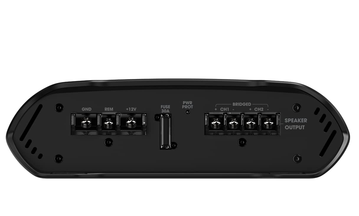 JBL Concert A652 2-Kanal Class-AB Auto-Verstärker, 2×65 W RMS @ 4 Ω, 2×85 W RMS @ 2 Ω, 1×170 W RMS gebrückt @ 4 Ω, 460 W Peak, 20 Hz–20 kHz, Bass Boost, HPF/LPF, High/Low Inputs