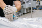 MARTOR Sicherheitsmesser mit Klingeneinzug, SECUPRO 625, Profi Cuttermesser, Aluminium, Rechts- & Linkshänder, Logistik