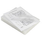 HP Premium Laminierfolien, DIN A4, 125 Micron, glänzend, transparent, zum Heißlaminieren, 100 Stück