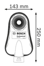Bosch Professional Staubabsaugung GDE 68 (kompatibel mit allen bohrenden Geräten mit, max. 68 mm Bohrdurchmesser)