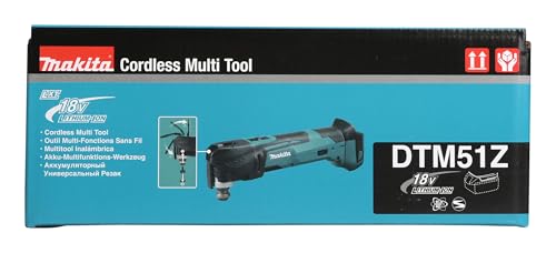 Makita DTM51Z Akku-Multifunktionswerkzeug 18 V (ohne Akku, ohne Ladegerät)