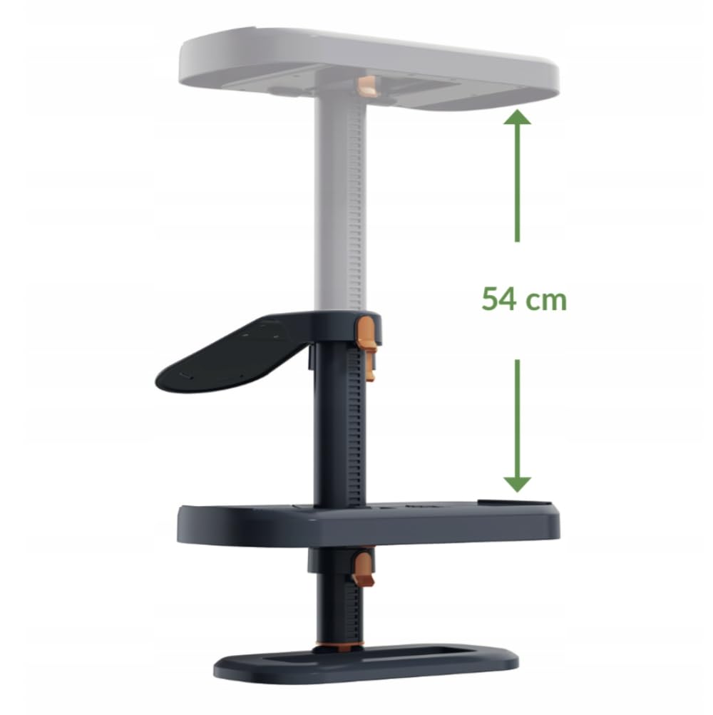 KneeGuardKids4 Autositz Korrekte Fußstütze Auto Kinder Sitzposition Zubehör Passend für 9–18 kg und 15–36 kg für Kleinkinder, Kinder von 2–10 Jahren, Einheitsgröße