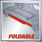 Einhell 4301220 radial-Fliesenschneidmaschine TE-TC 920 Ul (Lange Schnittlängen, Laser als Optische Schnitthilfe, schwenkbares Sägeblatt, höhenverstellbar), 900 W, 240 V