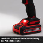 Einhell Akku-Kartuschenpistole TE-SG 18/10 Li-Solo Power X-Change (18 V, für 310 ml-Kartuschen, bis zu 2.000 N, einstellbare Drehzahl, ohne Akku)