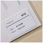 Brother DK22212 DK-22212 Endlos-Etiketten Film, 62 mm x 15,24 m Schwarz,weiß