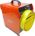 Aktobis Starkstromheizgebläse WDH-BGP10S mit 10.000 Watt (400V / 16A) mit Schlauchanschluss