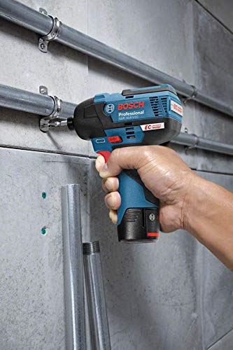 Bosch Professional 12V System Akku Drehschlagschrauber GDR 12V-110 (inkl. Einlage Zubehör, Einlage, L-BOXX, ohne Akku/ Ladegerät)