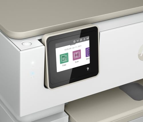 HP Envy Inspire 7220e Multifunktionsdrucker, Tintenstrahldrucker, 6 Monate gratis drucken Instant Ink inklusive, Drucken, Scannen, Kopieren, Fotodruck, DIN A4, WLAN, Airprint