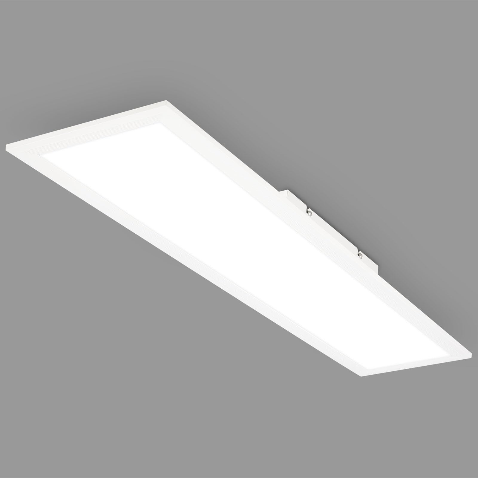 BRILONER – Badezimmer Lampe 78cm, Deckenlampe Bad, 25W, 2800lm, LED Deckenleuchte, LED Lampe, Badlampe IP44, LED Panel, Badezimmerlampe, Badezimmerleuchte, Neutralweißes Licht 4.000K, 78x18x6,5 cm