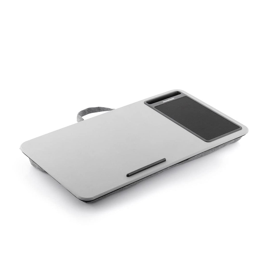 InnovaGoods® Laptop-Schreibtisch mit XL-Sitzkissen Deskion, bequemes und ergonomisches Arbeiten oder Studieren mit Schreibtisch- und XL-Sitzkissendesign, ideal für Zuhause und Büro.