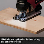 Einhell Professional Akku-Stichsäge TP-JS 18/135 Li BL Power X-Change (18 V, 135 mm Schnitttiefe in Holz, 26 mm Hubhöhe, Brushless, inkl. Sägeblatt, ohne Akku und Ladegerät)