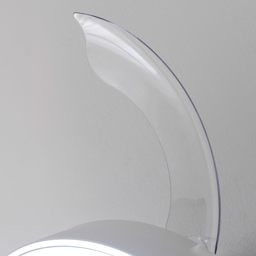 Cecotec Deckenventilator mit praktischen Flügeln und Lampe, EnergySilence Aero 4280, unsichtbar, 40 W, Durchmesser 106 cm, Timer, 3 Lichtfarben, Sommer-Winter, Weiß