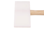 STUBAI KUNSTSTOFFHAMMER keilförmig 155 × 85 × 35 mm | Kopf aus hochschlagfestem Kunststoff | Eschenstiel geschweift | unlackiert & rutschfest | Profi-Spenglerhammer | 278501