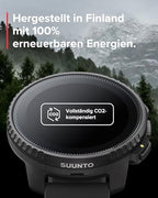 SUUNTO Vertical Abenteuer Uhr - GPS Smartwatch, Zweifrequenz GPS Navigation, Kostenlose Offline-Karten, mit Solarladung Akkulaufzeit bis zu 65 Tagen, Militärgeprüftes Gehäuse, 100m Wasserdichtigkeit