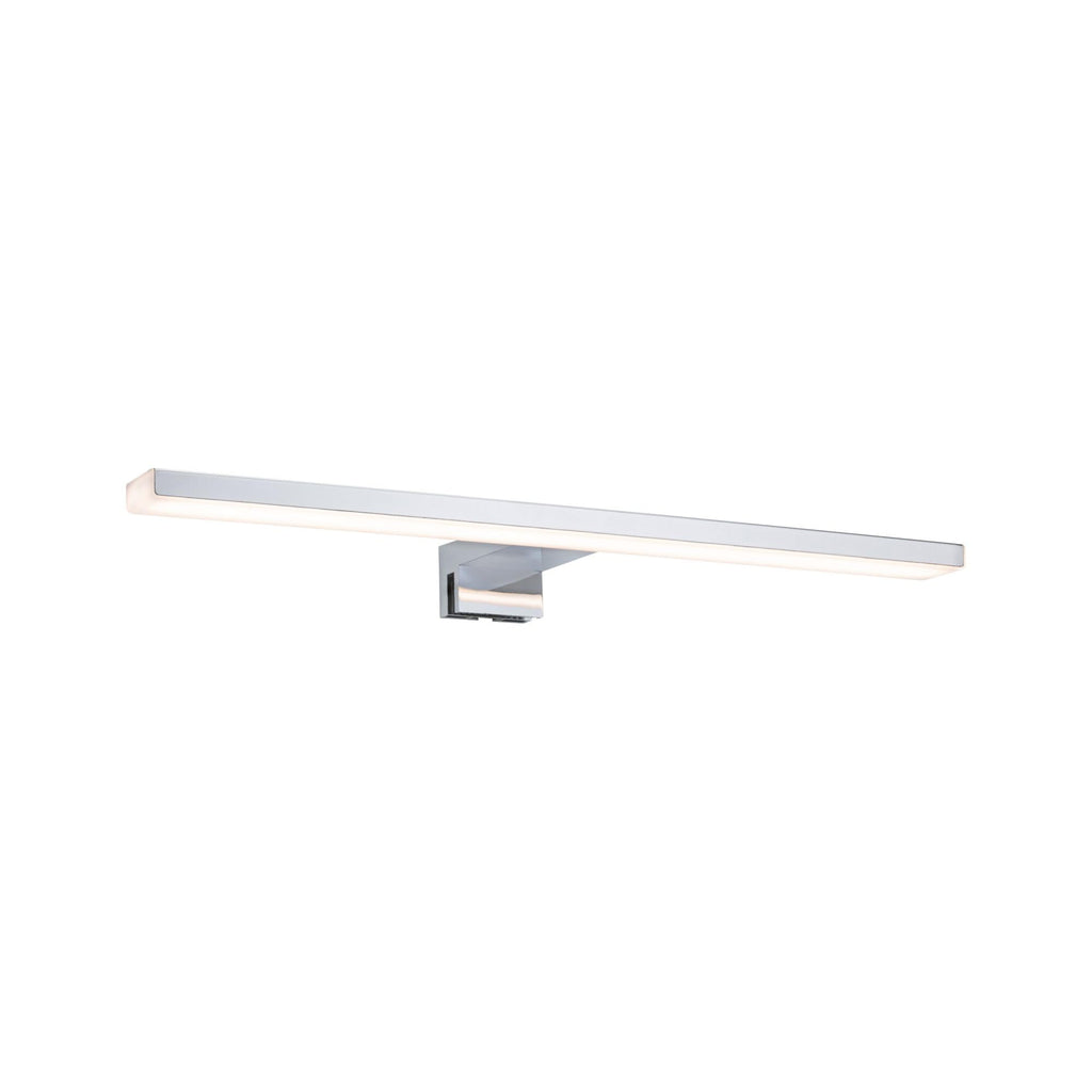 Paulmann HomeSpa LED Spiegelleuchte Evie, IP44, 8W=75W, Chrom, 610 lm, 3.000K, Warmweiß
