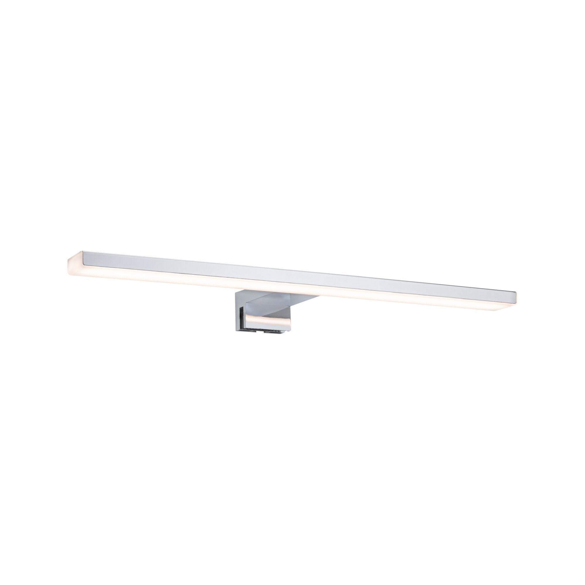 Paulmann HomeSpa LED Spiegelleuchte Evie, IP44, 8W=75W, Chrom, 610 lm, 3.000K, Warmweiß