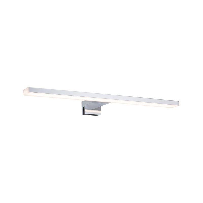 Paulmann HomeSpa LED Spiegelleuchte Evie, IP44, 8W=75W, Chrom, 610 lm, 3.000K, Warmweiß