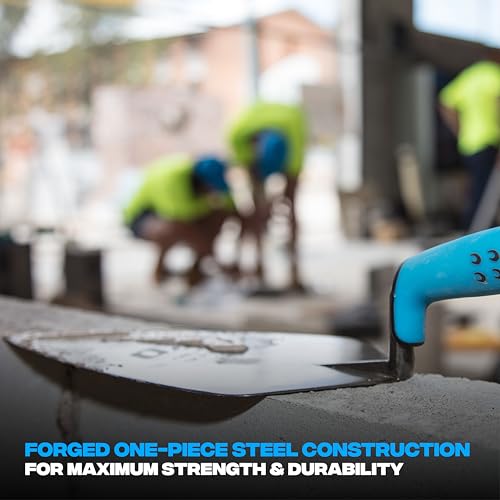 OX OX-P011210 Pro Brick Trowel Philadelphia Pattern-10 / 250mm Kelle, blau