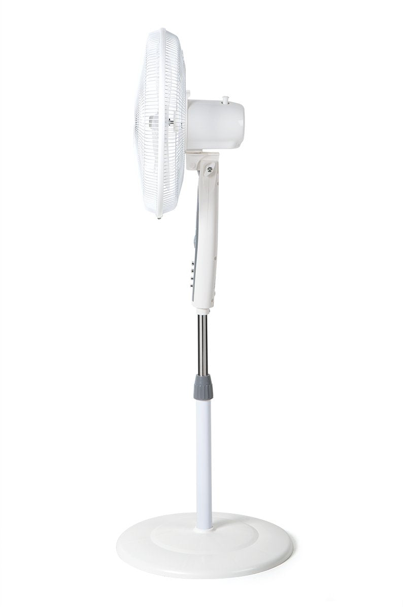 Orbegozo SF 0147 - Standventilator, 3 Stufen, Blättergröße 40 cm, einstellbare Höhe, 50 W, Weiß