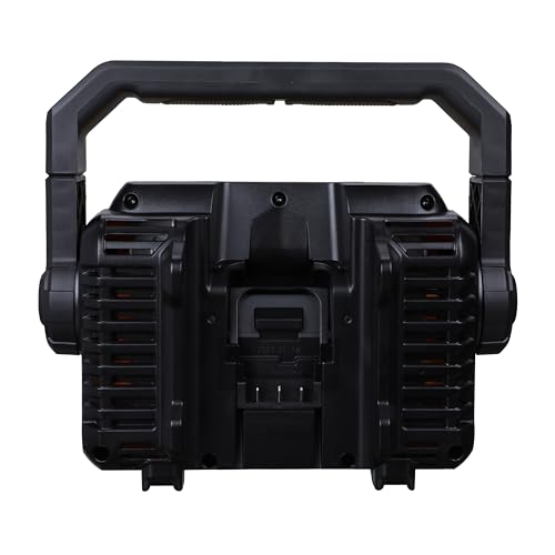 Dewalt LED Akku-Baustellenleuchte DCL077 (sehr hohe Lichtstärke von bis 2.000 Lumen, robuster Multi-Positionsgriff, IP54, mit Stativaufnahme 1/4" und 5/8", Lieferung ohne Akku und Ladegerät)