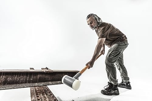 HALDER - mit schwingungsdämpfendem, ergonomisch geformtem und lackiertem Hickorystiel | Ø=80 mm | 3366.081