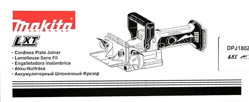 Makita DPJ180Z Akku-Nutfräse 18 V (ohne Akku, ohne Ladegerät)