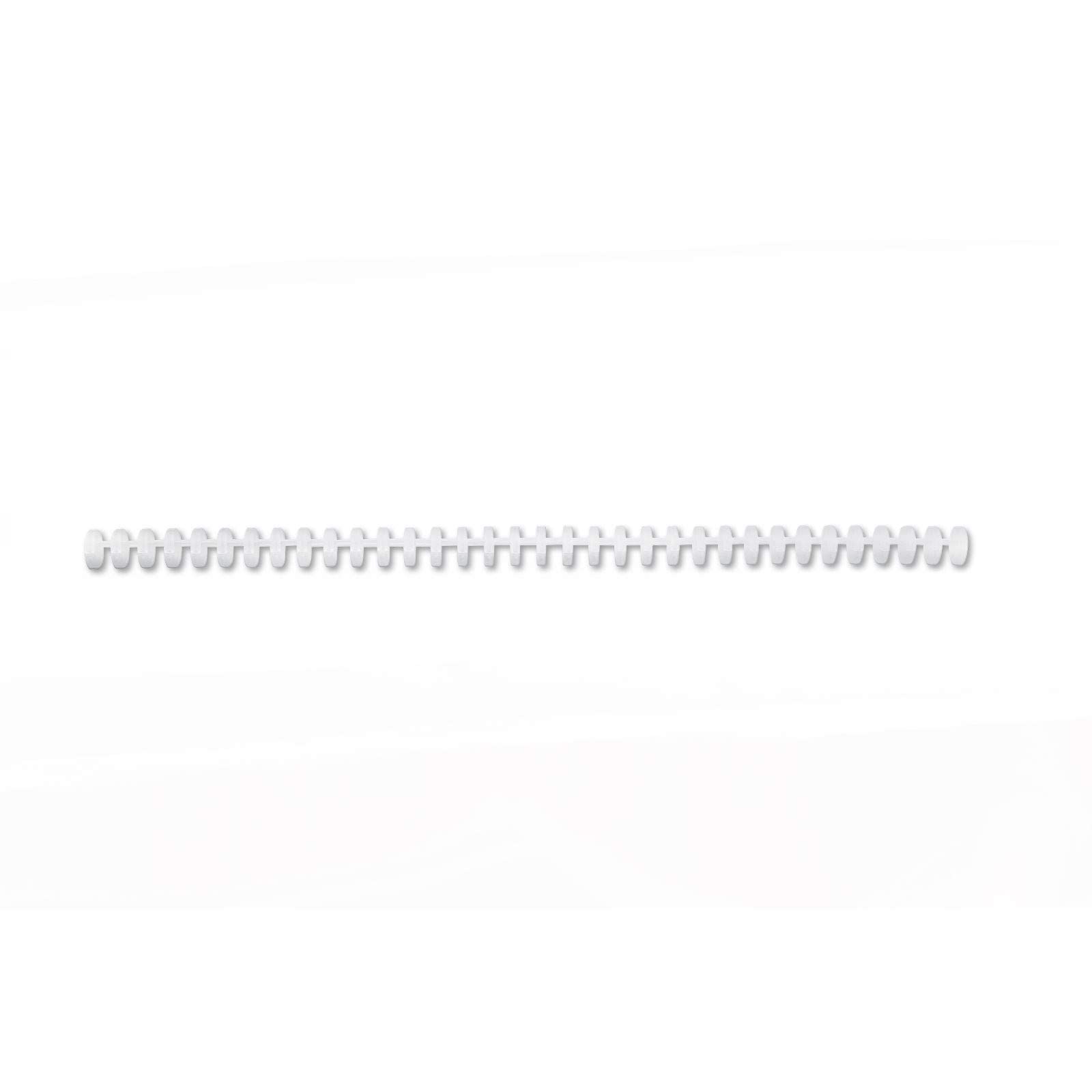 GBC 821389 ClickBind Binderücken, weiß, 12mm
