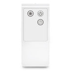 TROTEC Standventilator TVE 25 S, geräuscharmer Ventilator, 40 Watt, 3 Gebläsestufen, 80°-Oszillation, stufenlos höhenverstellbar bis 130 cm, Timer-Funktion, Fernbedienung