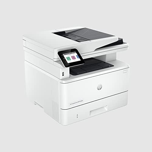 HP LaserJet Pro MFP 4102fdw Multifunktions-Laserdrucker Schwarz-Weiß, WLAN, Fax, Automatischer beidseitiger Druck, Hohe Druckgeschwindigkeit, Wolf Pro Security