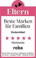 roba Bade Wickel Kombination + Wickelauflage Style grau - Mobiler Kombi Wickeltisch mit integrierter Badewanne - mit ausziehbarer Wickelfläche - Holz weiß
