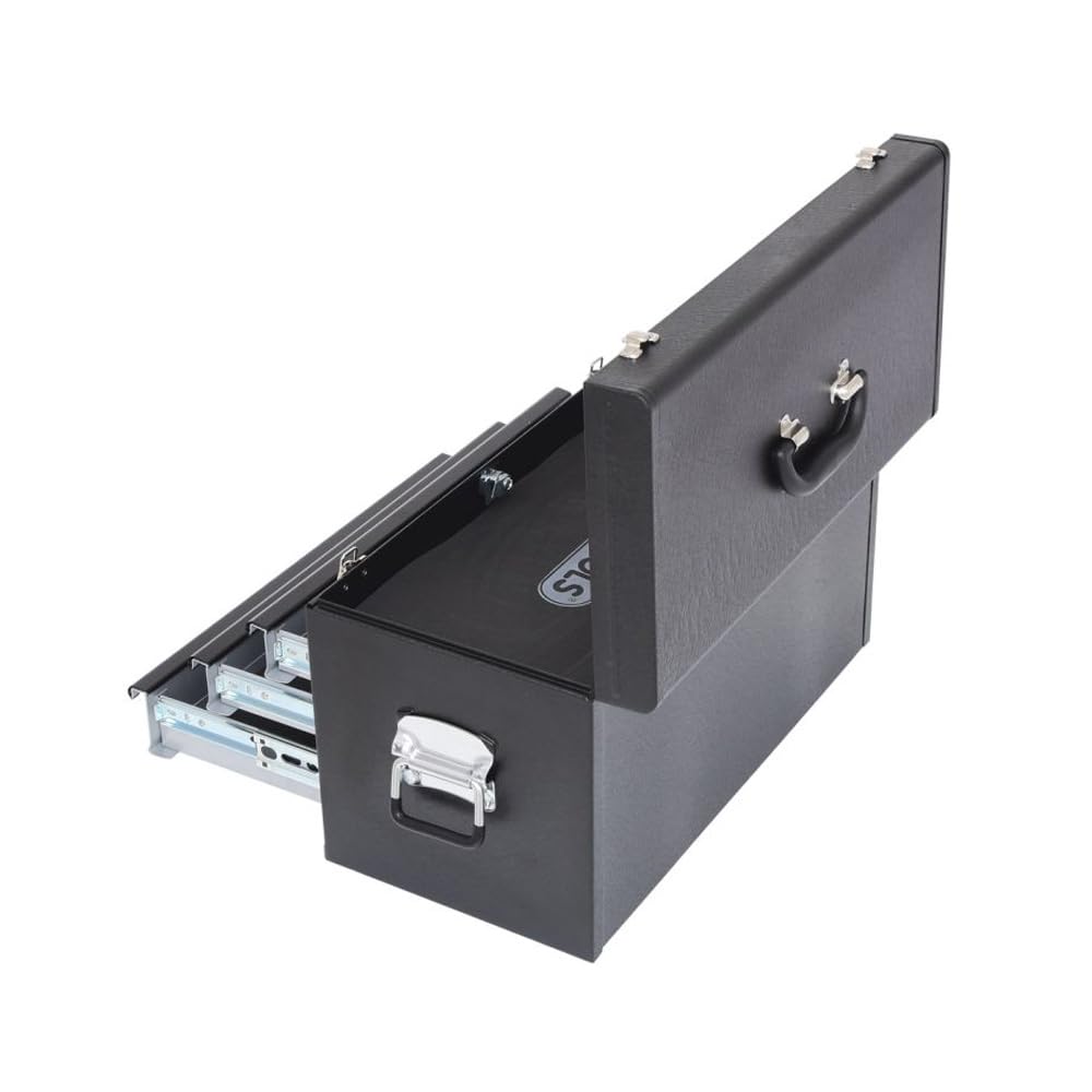 KS Tools 891.0003 Werkzeugtruhe mit 3 Schubladen-rot, L508xH255xB303mm, Farbe, Size