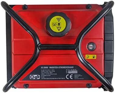 Matrix Notstromaggregat Benzin 2000 Watt Inverter Stromerzeuger Benzin Generator Stromaggregat tragbar Stromgenerator IG 2000i | 4 Takt | 2x230V | leicht 21,5kg Gewicht