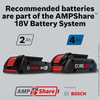 BOSCH GOP18V-34N 18V Brushless StarlockPlus® Oszillierendes Multi-Tool (blankes Werkzeug)